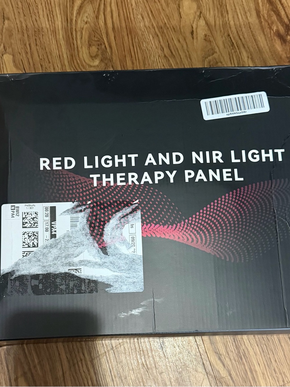 Red Light and NIR Therapy Panel - Black/Red